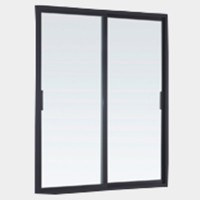 Competitive Quality Tempered Glass Sliding Glass Door for Refrigerator Cabinet