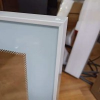 High quality upright mini glass door bar fridge